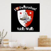 Affiche suisse du Valais (Cuisine)