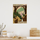 Affiche Suisse Travel (Cuisine)