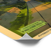 Affiche Suisse Travel (Coin)