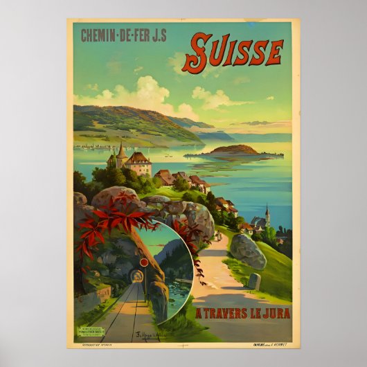 Affiche Suisse Travel (Devant)