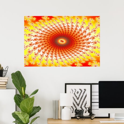 Affiche Sunburst (Bureau à domicile)