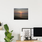 Affiche Sunrise de l'océan Atlantique (Bureau à domicile)