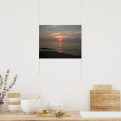 Affiche Sunrise de l'océan Atlantique (Cuisine)