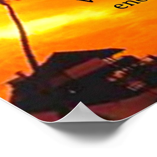 Affiche Sunset (Coin)
