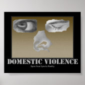 Affiche sur la violence domestique (Devant)