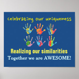 Affiche sur le climat et la communauté en classe