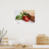 Affiche sur les aliments italiens sains (Cuisine)