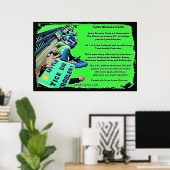 Affiche sur les faits de la maladie de Lyme (Bureau à domicile)
