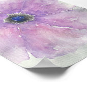 Affiche sur toile Purple Passion (5x7) (Coin)