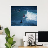 Affiche Surfers Rainbow Bay Australie (Bureau à domicile)