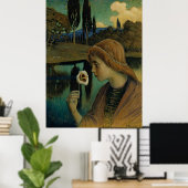 Affiche symboliste de Francesca Dreamscape (Bureau à domicile)