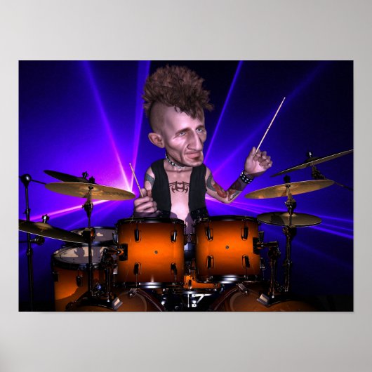 Affiche Tambourinage avec les Lasers (Devant)