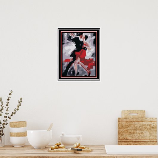 Affiche "Tango" 16 x 20 (Cuisine)