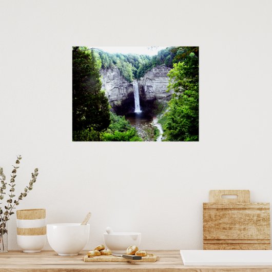 affiche TAUGHANNOCK FALLS (Cuisine)