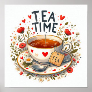 Affiche Tea Time