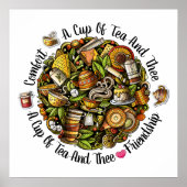 Affiche Tea Time (Devant)