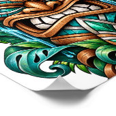 Affiche Teal Lotus Sentinel (Coin)