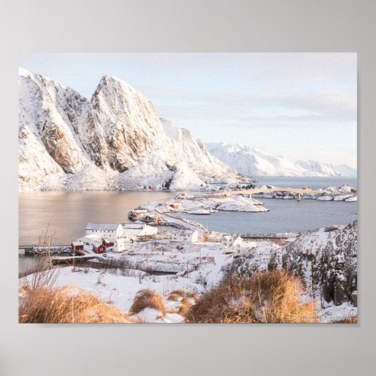 Affiche téléchargeable de maison rustique dans des (Devant)