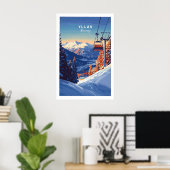 Affiche Télésiège Ylläs 1 (Bureau à domicile)