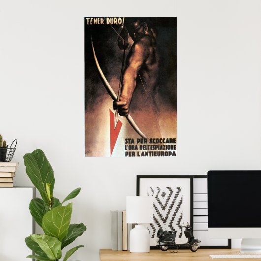 Affiche Tener Duro (Bureau à domicile)