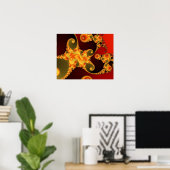 Affiche Tentacules de Feu (Bureau à domicile)