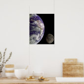 Affiche Terre et Lune (Cuisine)