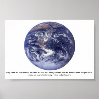 affiche terrestre