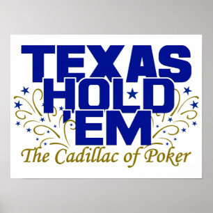 Affiche Texas Hold 'Em