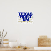 Affiche Texas Hold 'Em (Cuisine)
