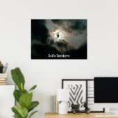 Affiche textuelle Basket de Dieu (Bureau à domicile)