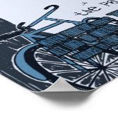 Affiche théâtrale des diapositives d'hiver (Coin)