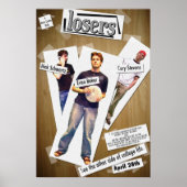 Affiche théâtrale des perdants (Devant)