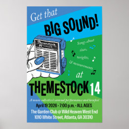 Affiche Themestock XIV