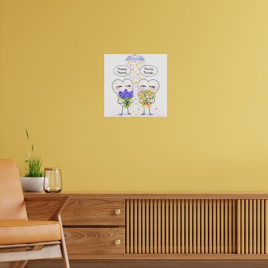 Affiche Thump Thump – Cœur Gentil (Salon 2)