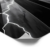 Affiche Thunder Road à travers la nuit (Coin)
