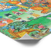 Affiche tibétaine d'astrologie (Coin)