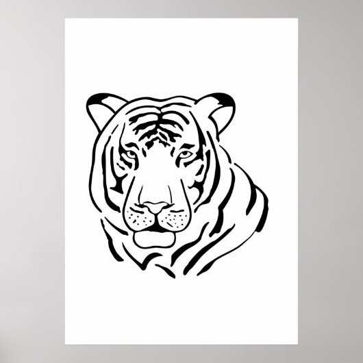 Affiche Tigre Gratiffi (Devant)