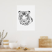 Affiche Tigre Gratiffi (Cuisine)
