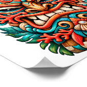 Affiche Tiki Coral Fire (Coin)