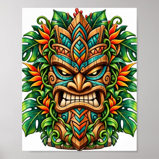 Affiche Tiki Emerald Fern (Devant)