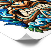 Affiche Tiki Glacier Wave (Coin)