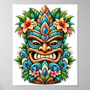 Affiche Tiki Lagoon Vine