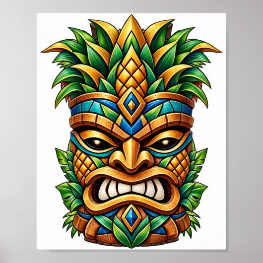 Affiche Tiki Mango Crown (Devant)