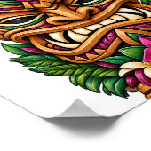 Affiche Tiki Orchid Flame (Coin)