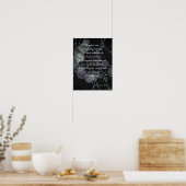 Affiche Toile d'Araignée (Cuisine)