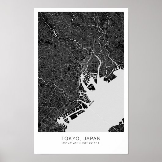 affiche tokyo minimaliste scandinave (Devant)