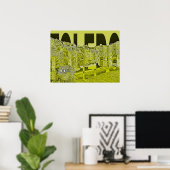 affiche toledo espagne (Bureau à domicile)