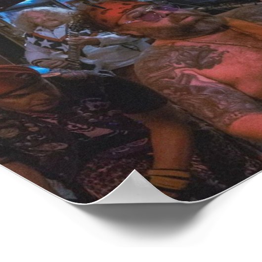 affiche tongs vivant II (Coin)