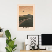 Affiche touristique de Chilterns AONB (Bureau à domicile)