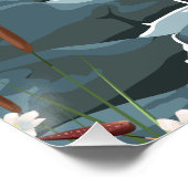 Affiche touristique de Niagara Falls (Coin)